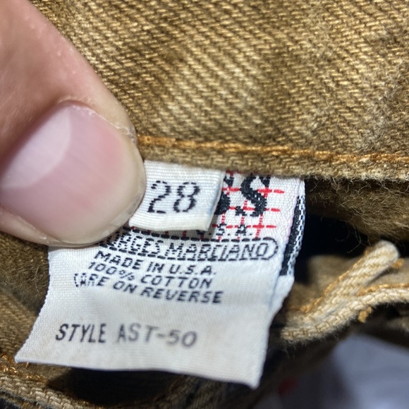 SUPER RARE Vintage GUESS pants. (28) - Picture 5 of 9